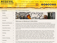 Tablet Screenshot of medievalcollectables.com